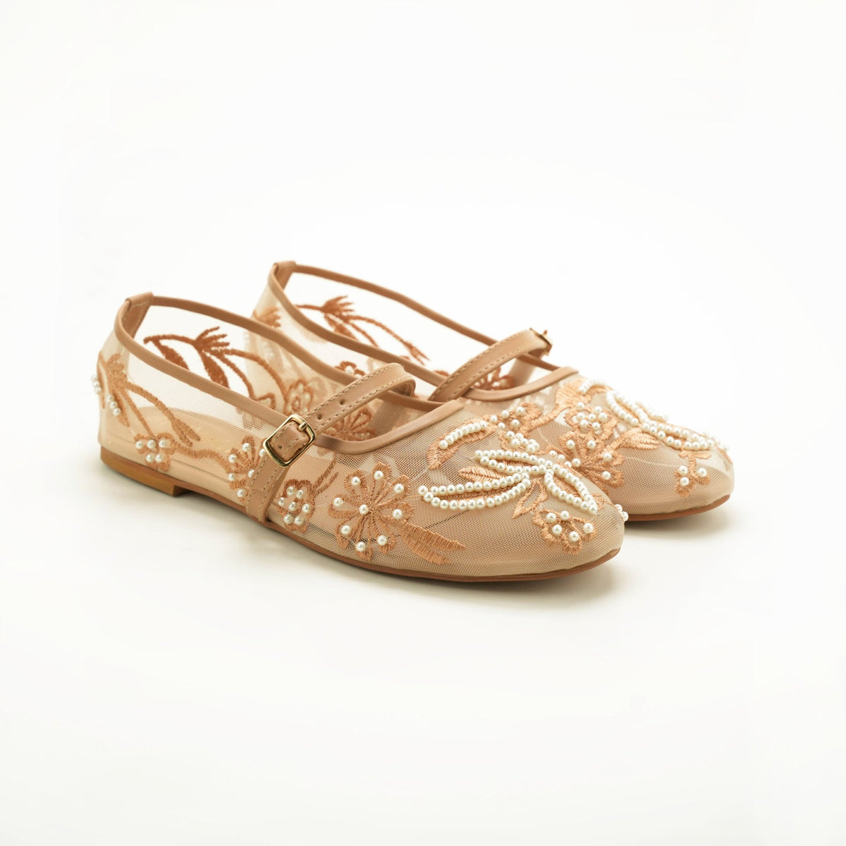 Stylish Embroidered Pumps for Women